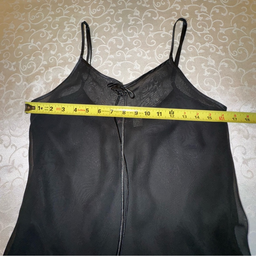 Frederick’s Of Hollywood Sheer Black Lingerie Nightgown - Picture 16 of 16